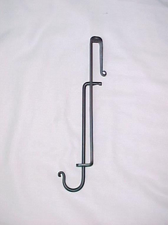 trammel hook for use with fireplace crane trammel hook for use with fireplace crane
