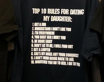 10 Simple Rules for Dating My Daughter -a joke