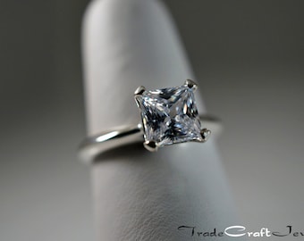 Cubic zirconia engagement rings online