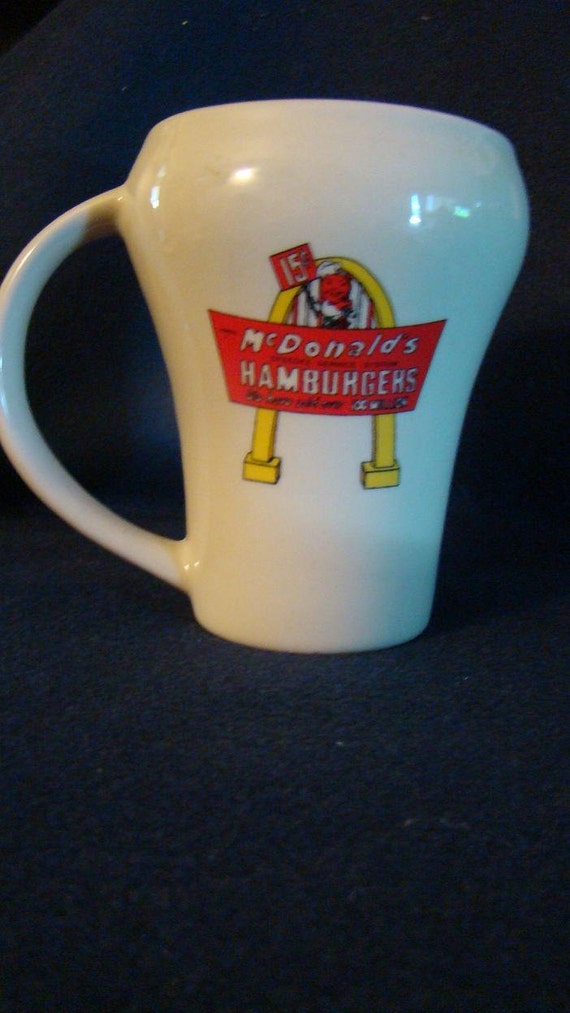 Vintage McDonalds Hamburgers Coffee Mug