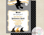 Halloween Witches Bash Party Invitation - DIY PRINTABLE - By A Blissful Nest Il_170x135
