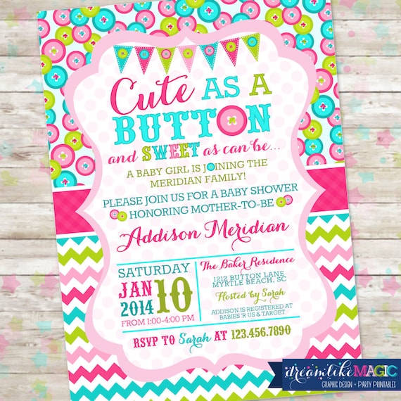 Cute Shower Invitations 9