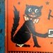 Halloween Quiz Game Spinning Wheel Cardboard Vintage Beistle Luhrs