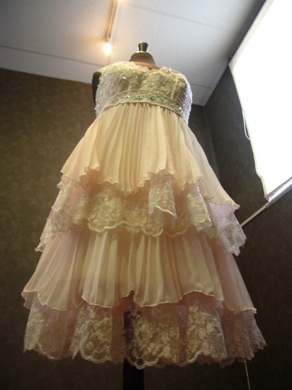  Blush  Pink Plus  Size  Wedding  Dress  with by WeddingDressFantasy
