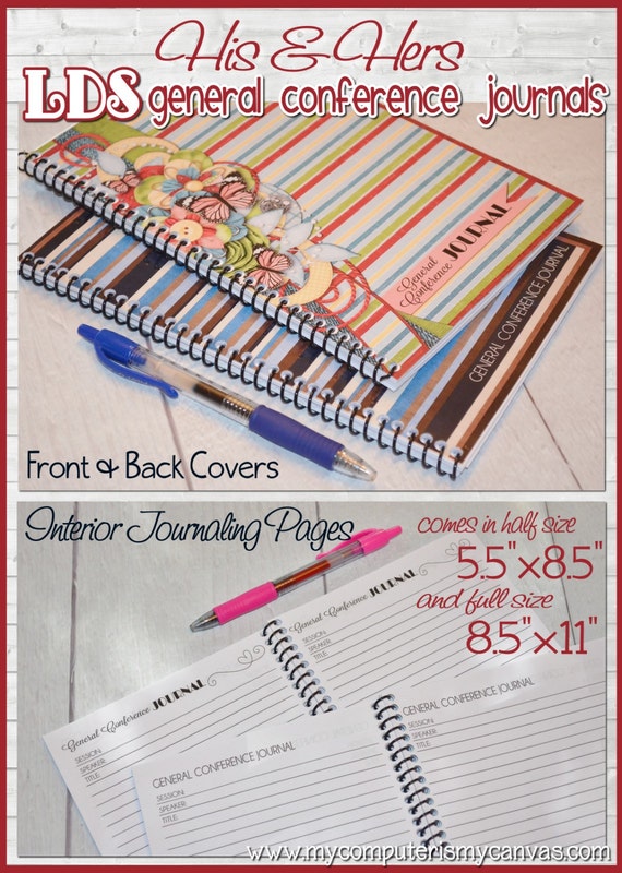 LDS General Conference Journal Notes by mycomputerismycanvas