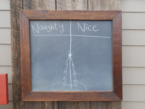 real chalkboard slate stand