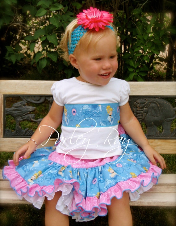 Ari's Angels Disney Cinderella Princess Shirt and Full