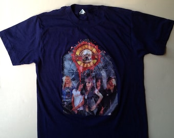 80s Vintage Guns n Roses T-Shirt - SMALL