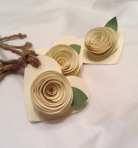 Items similar to Heart gift tag. Wedding gift tag. Christmas gift tag