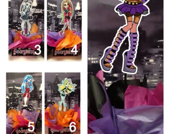 DIY 12" Small Monster High Birthday Party Centerpiece with FREE Supply Kit baby shower 1st Birthday Mitzvah