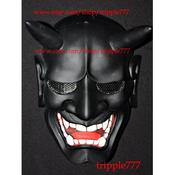 Máscara de Hannya Kabuki máscara de Airsoft disfraces de