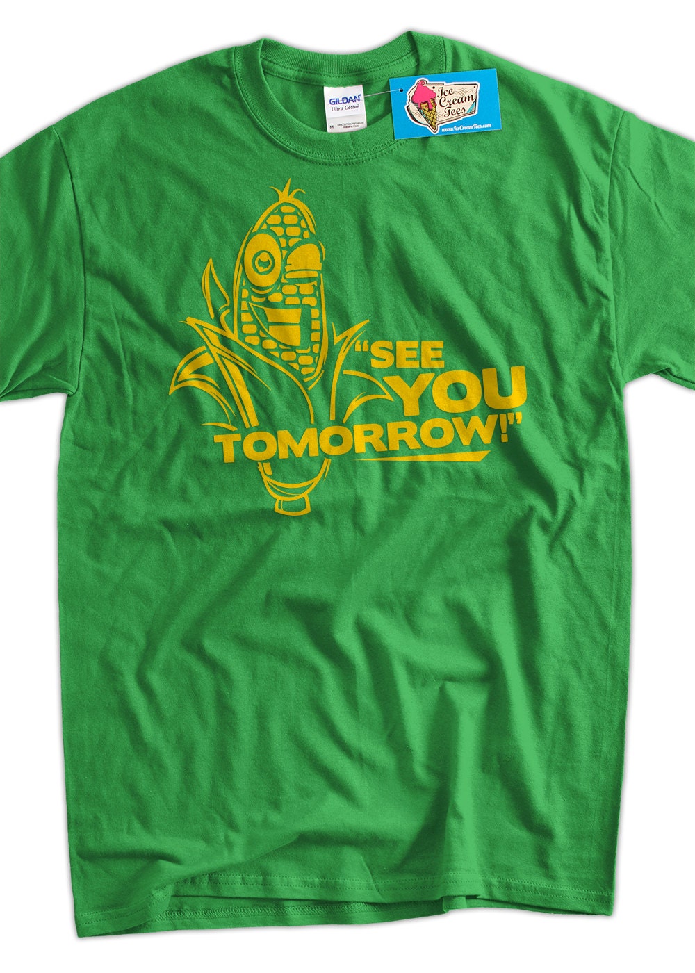 Funny Corn T-Shirt Corn See You Tomorrow T-Shirt Gifts for Dad