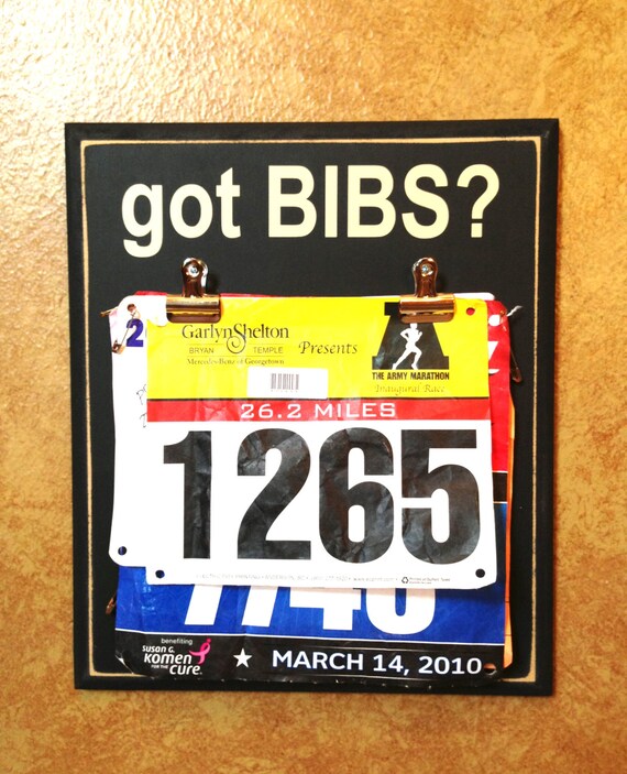 Race bib Holder Marathon Half Marathon Gifts by FrameYourEvent