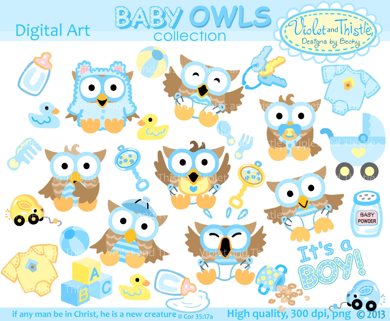 Baby Clip Art Baby Owl Digital Clip Art Owls Clipart Cute Baby