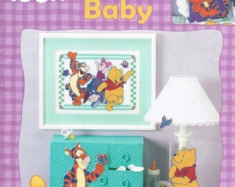 Winnie The Pooh For Baby Plastic Canvas Charts Tissue Box Cover Picture ...