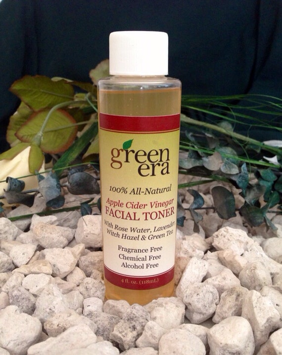 Apple Cider Vinegar Toner. 4oz. With Rose Water Witch by GreenEra