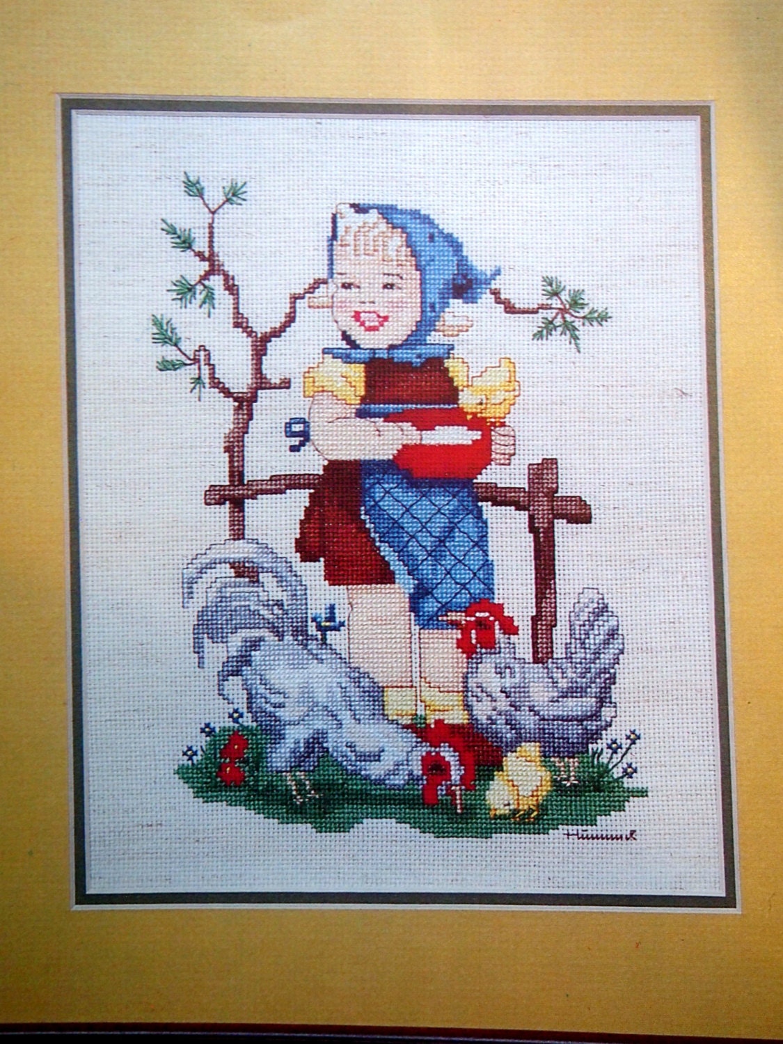 Hummel Designs In Counted Cross Stitch Vintage Cross Stitch
