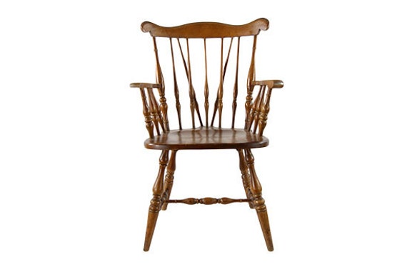 Items similar to Windsor Arm Chair - Ethan Allen Style on Etsy