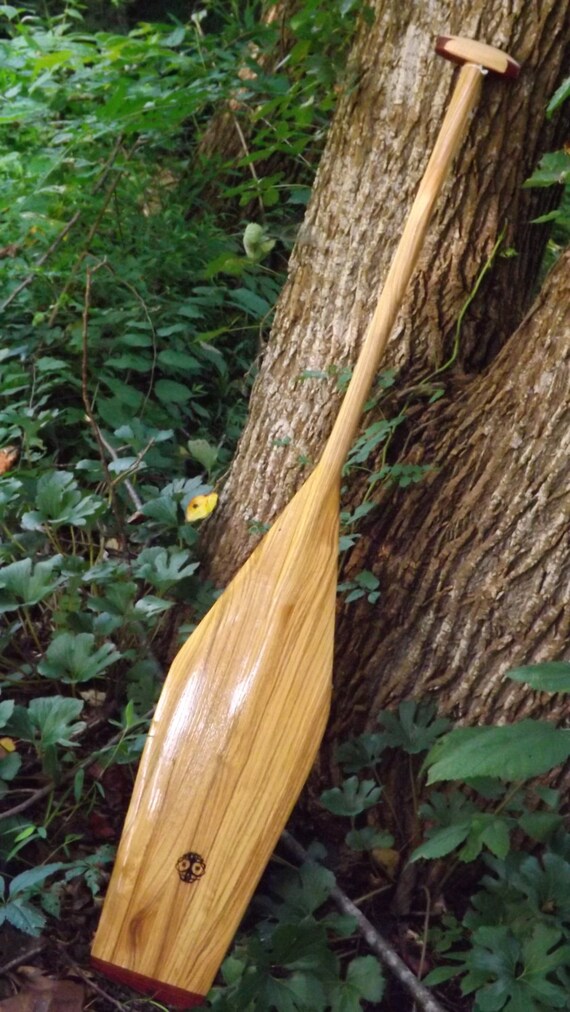 Handcrafted Laminated Wooden Canoe Paddle