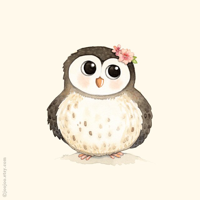 Owl print Baby alphabet woodland nursery Baby nursery