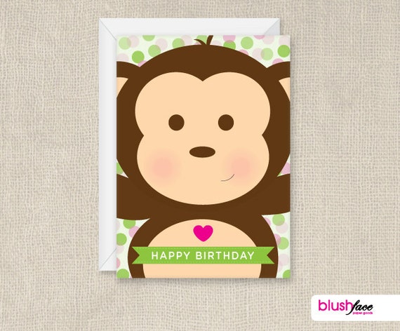 monkey love bbirthday