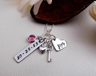 Anniversary Necklace- Relationship Necklace- Gift For Girlfriend ...