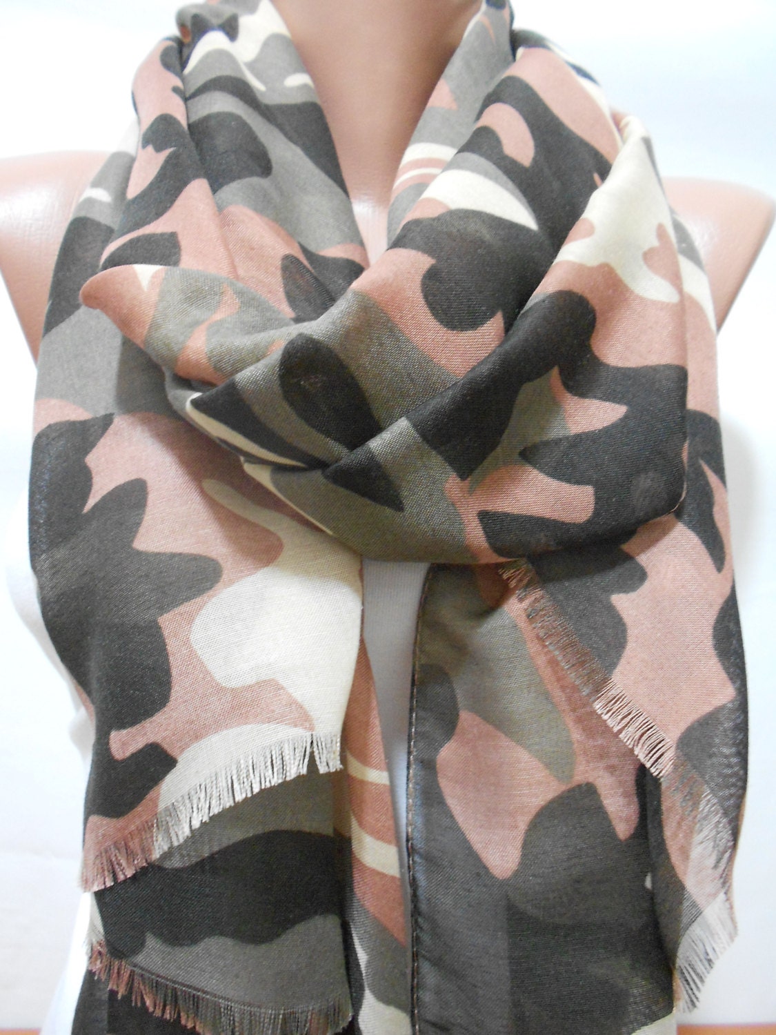 Military Scarf Shawl Camouflage Pattern Scarf Army Scarf