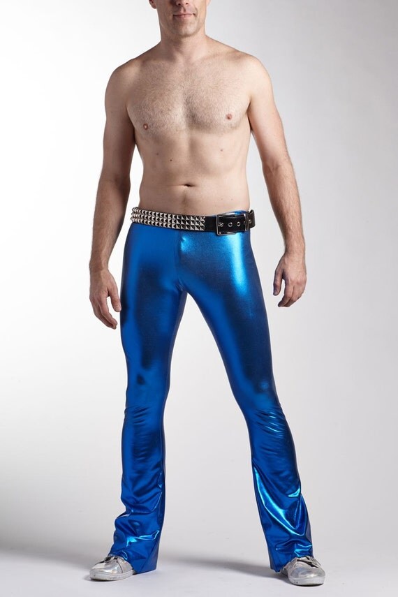 Men's Spandex Flare Leggings // Megging // Boot by RevolverFashion