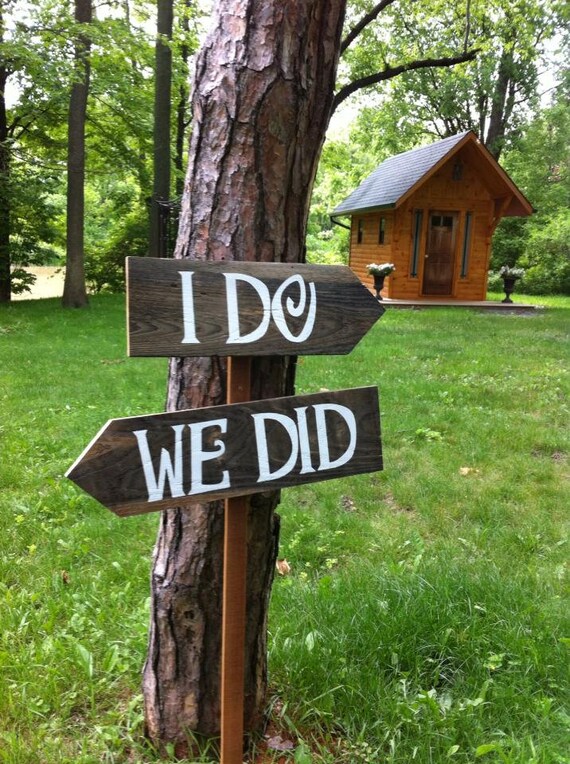 Wedding Photo Prop I Do We Did I Do Sign Wedding wedding-photo-prop-i-do-we-did-i-do-sign-wedding