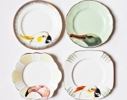 The Birds plate set