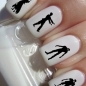 Zombie Halloween Nail Decals
