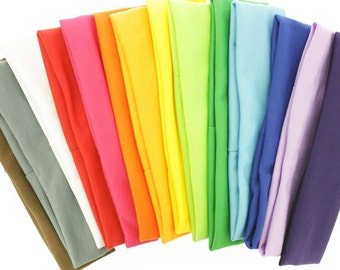 CLEARANCE Sale - Wholesale Lot - 30 Large Nylon Headbands VARIETY Pack - DIY Hair Bows