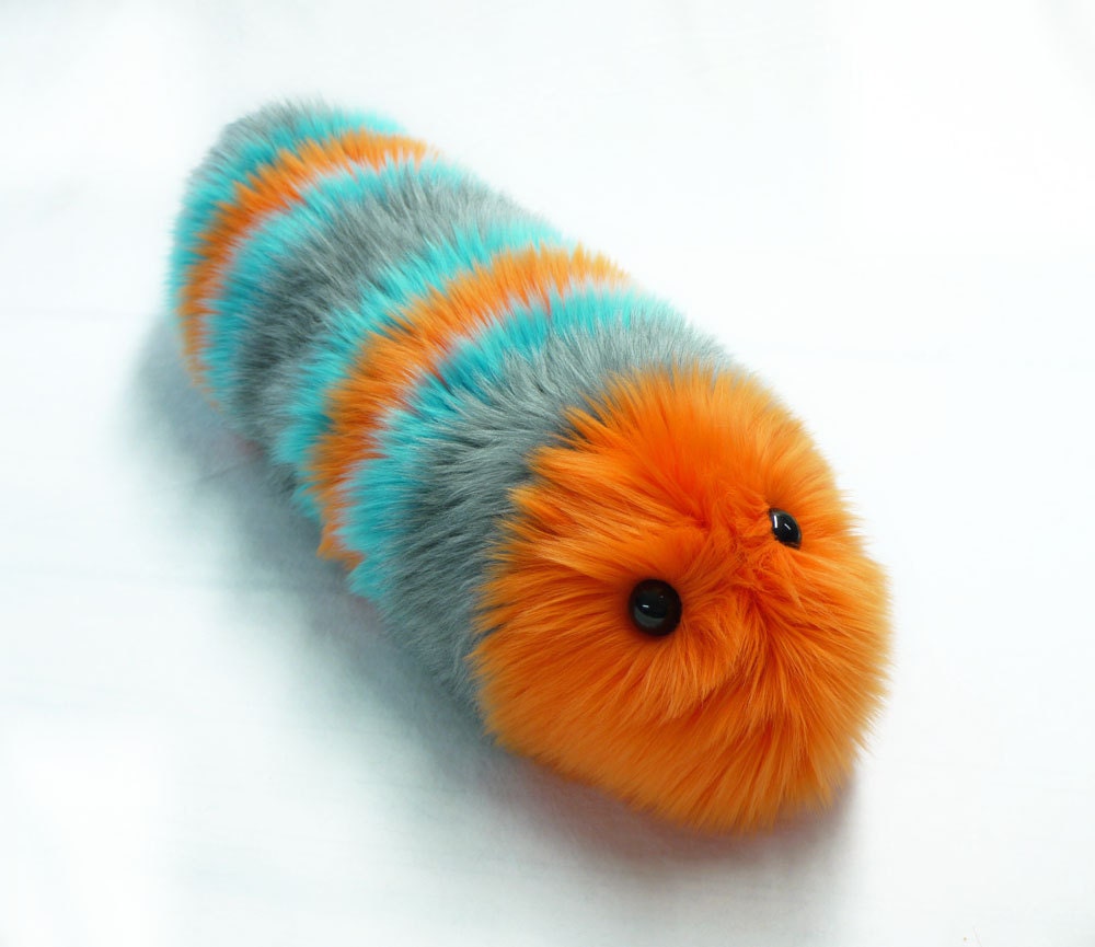 large caterpillar stuffed animal