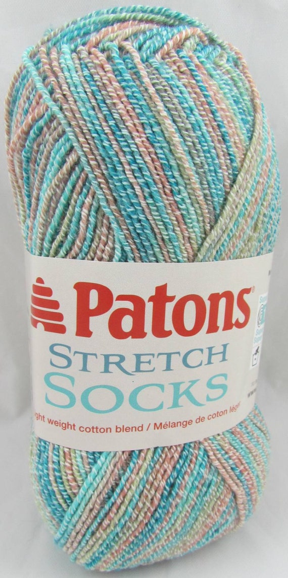 Patons Stretch Socks Yarn One Ball KELP