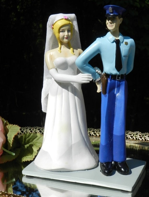 Items similar to Police Officer Bride Cuffing handcuffs cop wedding