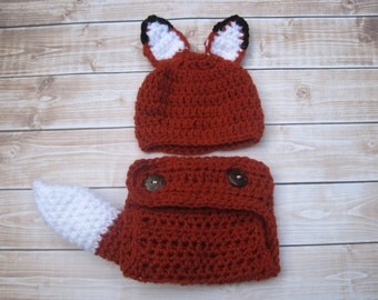 Baby Halloween Costume, Newborn Costume, Baby Costume, Infant Costume, Baby Halloween Hat, Infant Halloween Hat, Newborn Halloween Hat, Fox