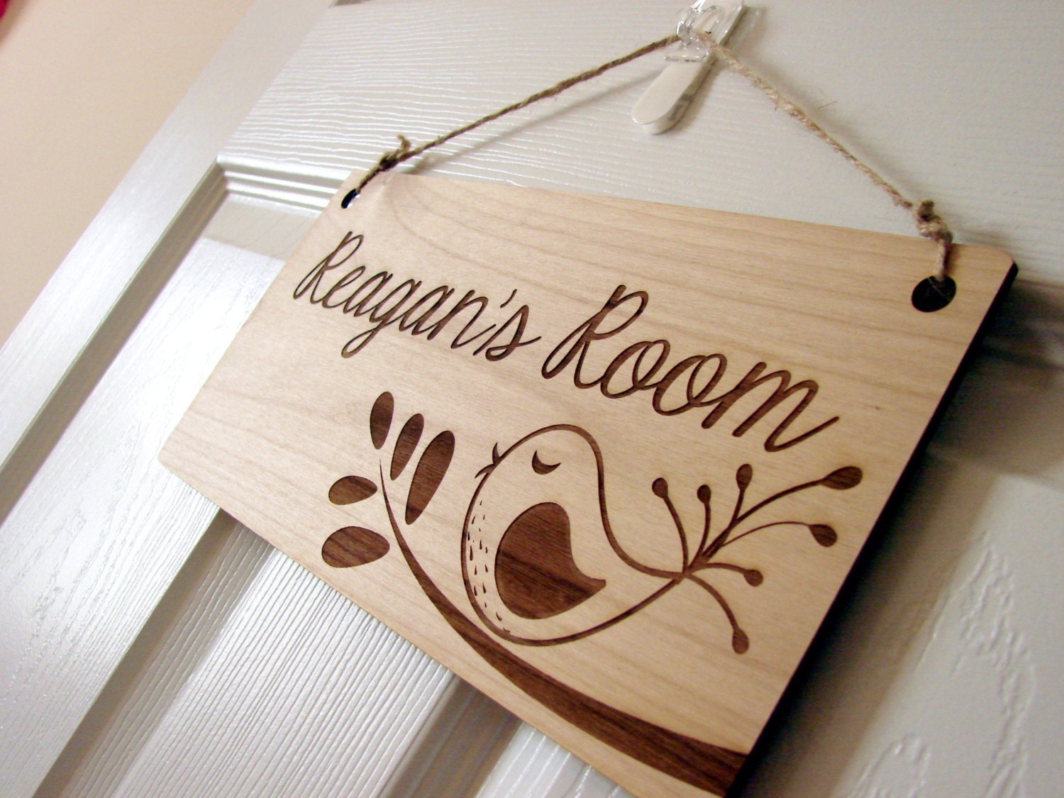 Name bedroom door children plaque