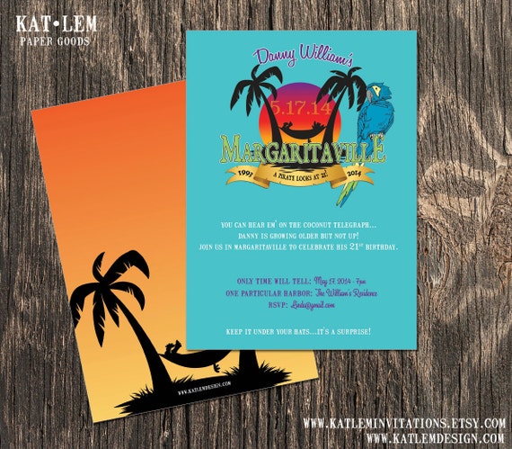 Margarita Party Invitations 8