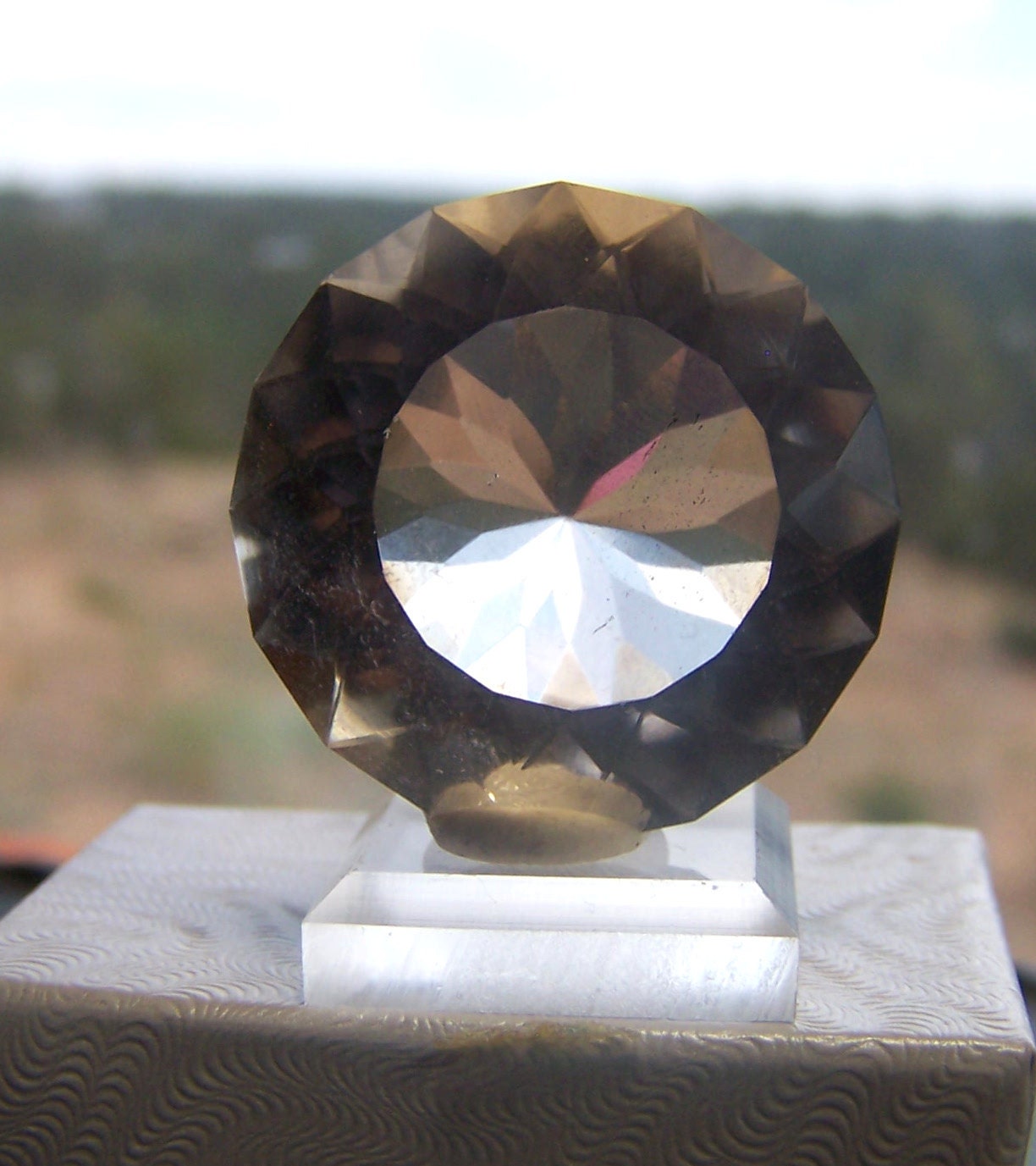 AAA Quartz Crystal gemstone 74 carats clear by CoyoteRainbow