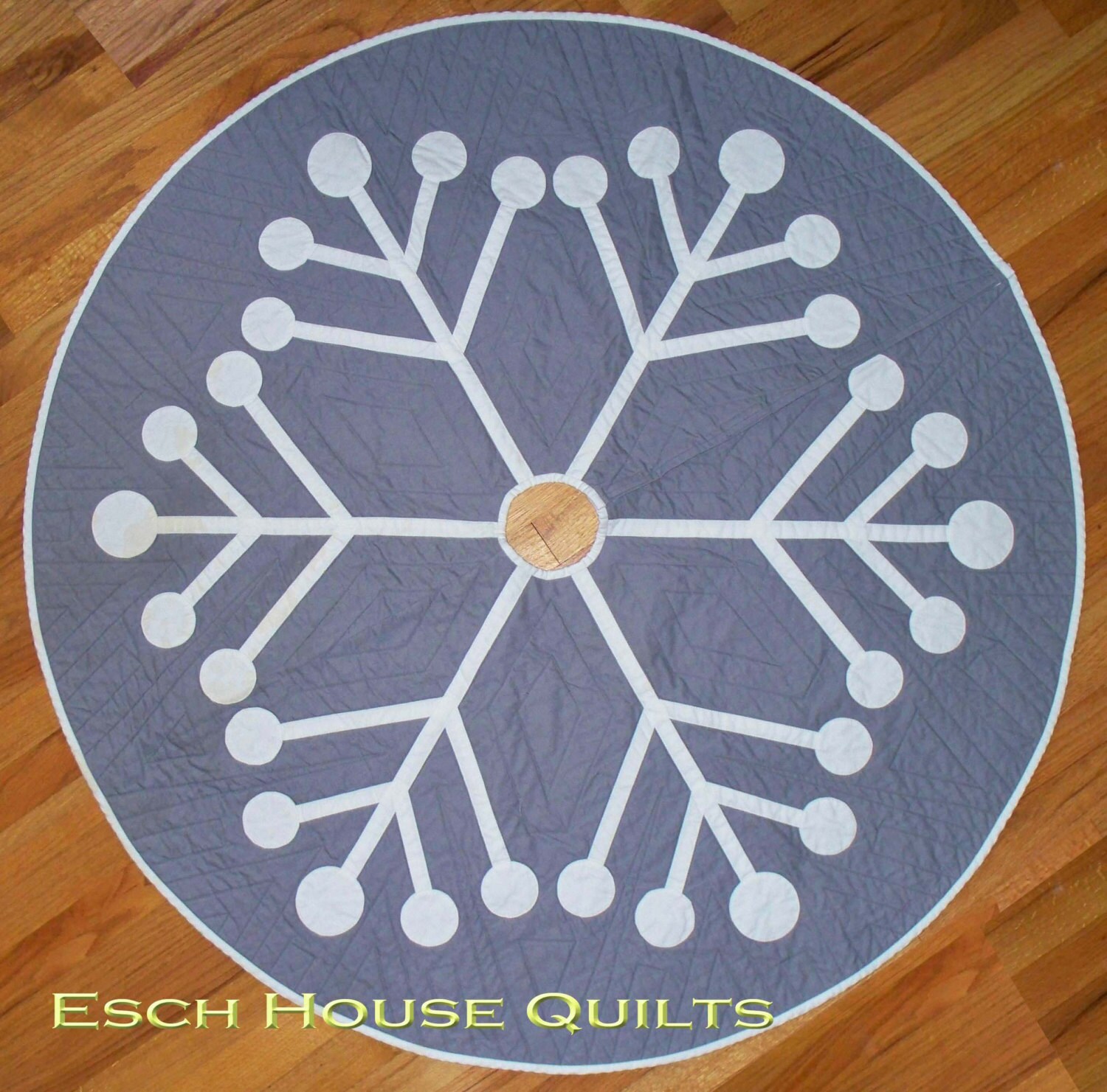 snowflake tree skirt pdf quilt pattern snowflake tree skirt pdf quilt pattern