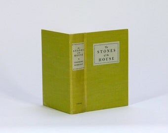 Hollow book safe / Vintage US. book / Secret box / 'The stones of the House'