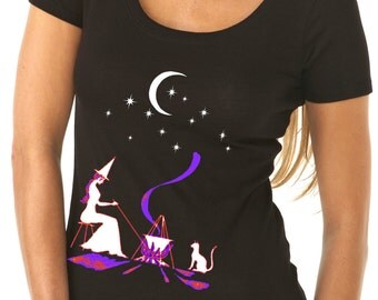 burning witches t shirt