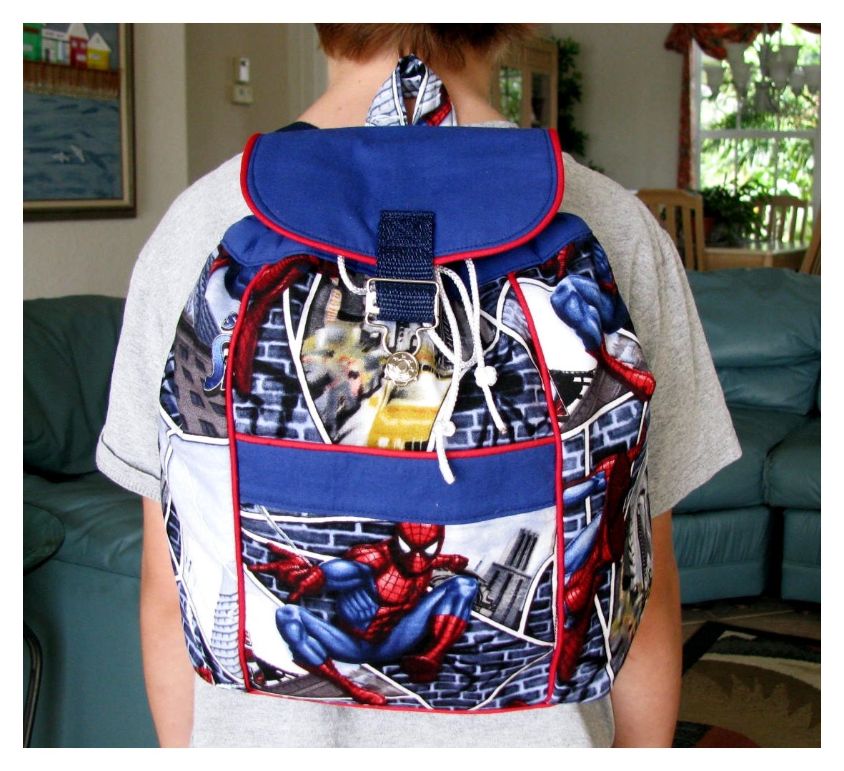 spiderman backpack tesco