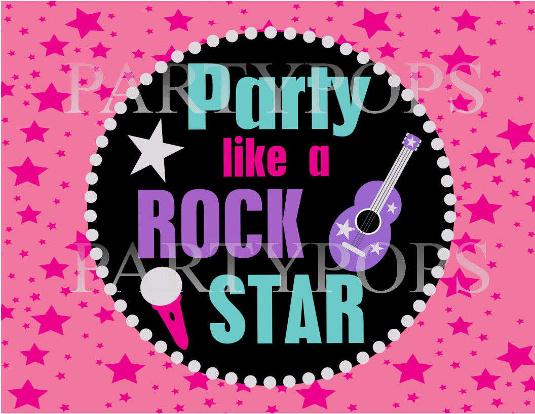 Лайк э рок стар. Рокстар пати. Рок пати на день рождения. Rock Party шаблон. Rockstar Party Постер.