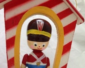 Vintage Wooden Guard -Christmas Tree Ornament -Made in Taiwan 