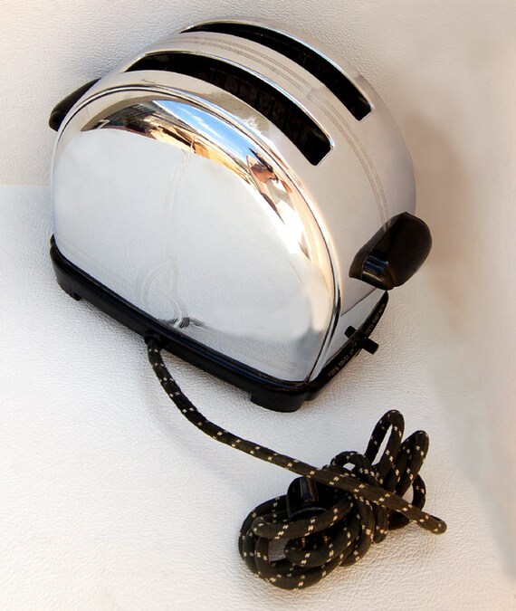 Vintage SUNBEAM T9 Toaster Art Deco New York Worlds Fair Works