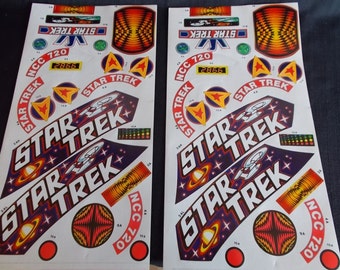 vintage trek stickers