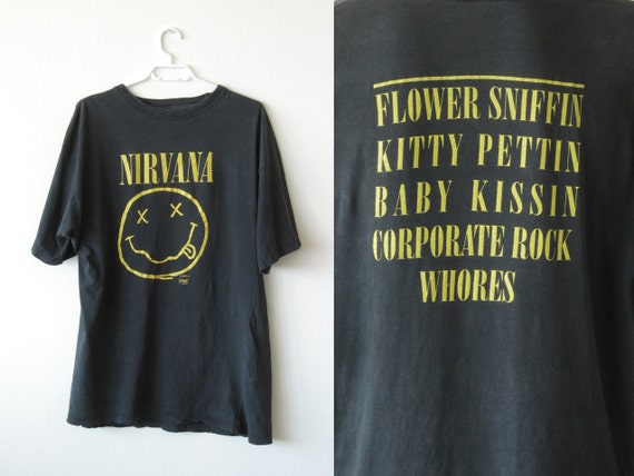 cat nirvana shirt