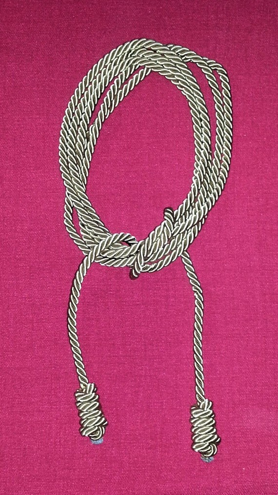 Items similar to Satin Rope Belt / Cincture for Priest or Priestess on Etsy