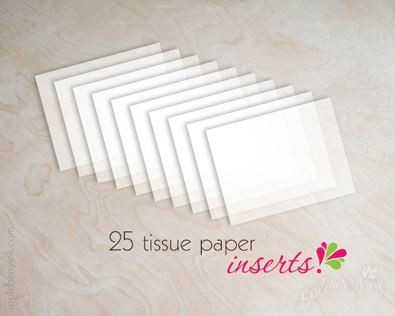 Wedding Invitation Tissue Paper 5